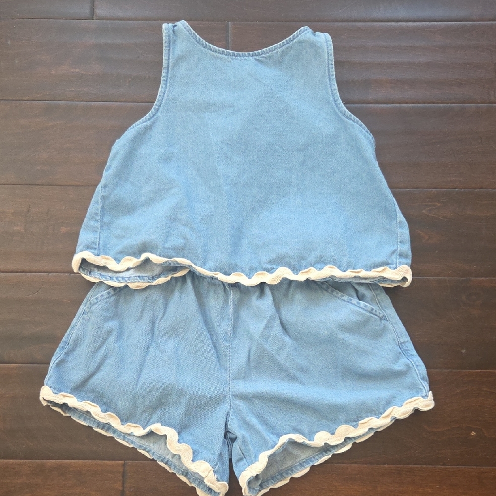 Old Navy Denim Short Set